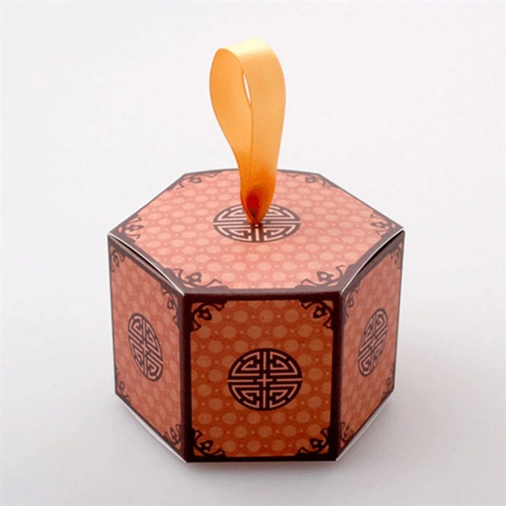 Auspicious Ruyi Packaging Folding Paper Candy Tea Box